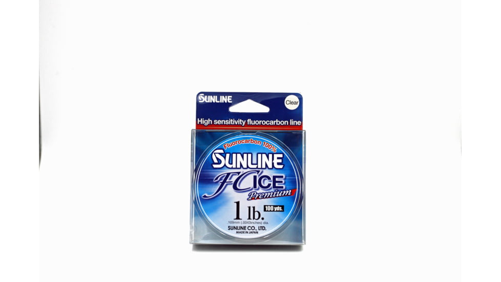 Sunline FC Ice Premium 1lb Clear, 100 yds, 63042330