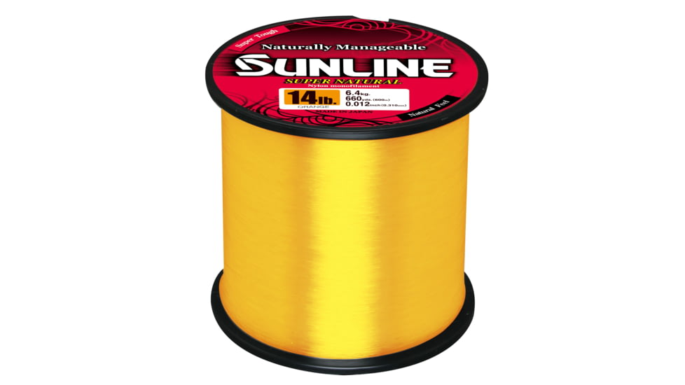 Sunline Super Natural Mono, Orange 660yd 14lb, 63760638