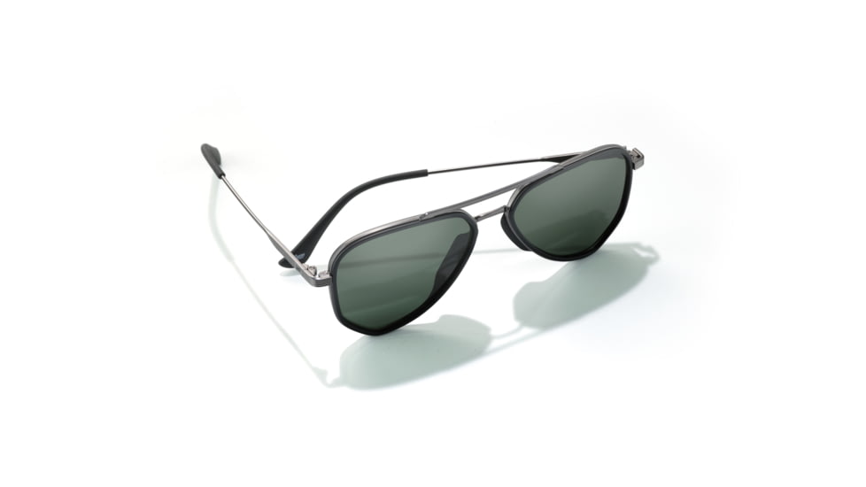 Sunski Astra Sunglasses, Black Frame, Forest Lens, SUN-AS-BFO