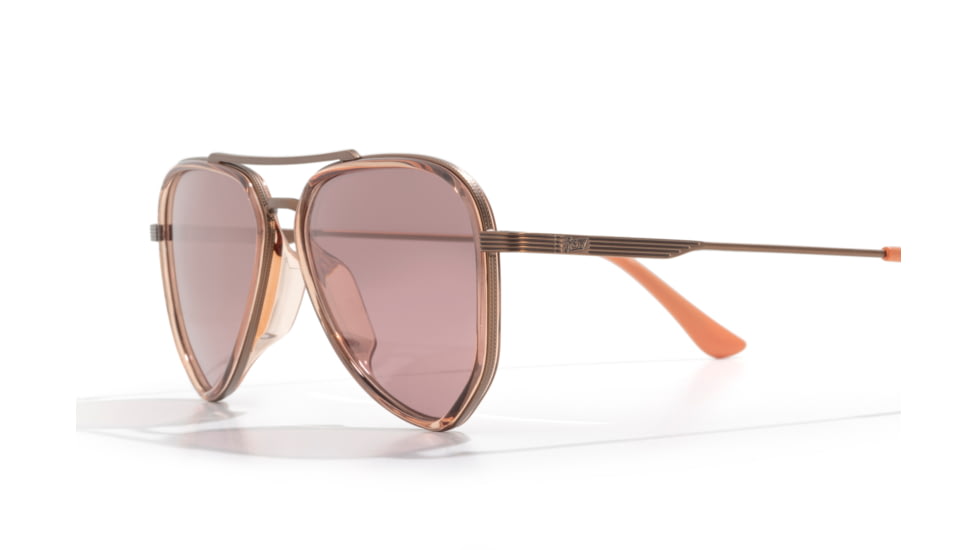 Sunski Astra Sunglasses, Copper Frame, Ruby Lens, SUN-AS-CRU