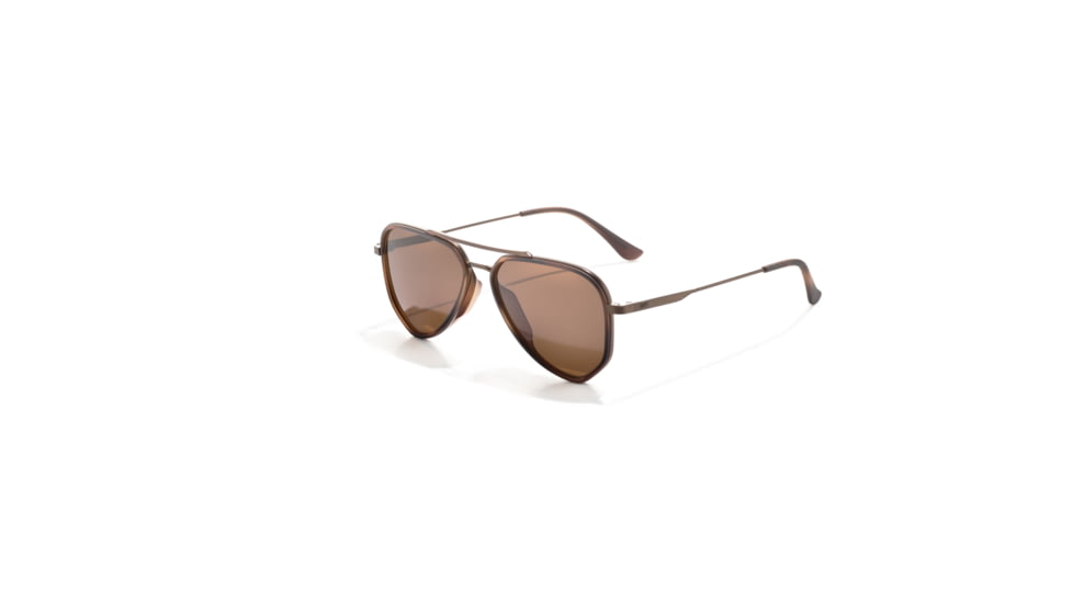 Sunski Astra Sunglasses, Tortoise Frame, Amber Lens, SUN-AS-TAM