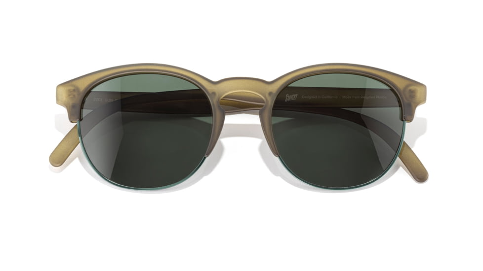 Sunski Avila Sunglasses, Olive Frame, Forest Lens, SUN-AV-OFO