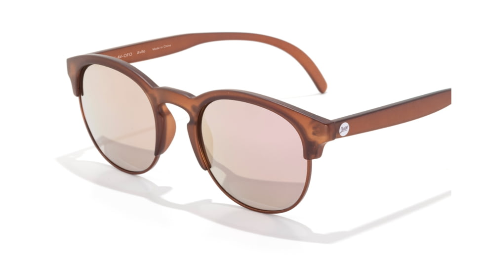 Sunski Avila Sunglasses, Sienna Frame, Rose Lens, SUN-AV-SRO