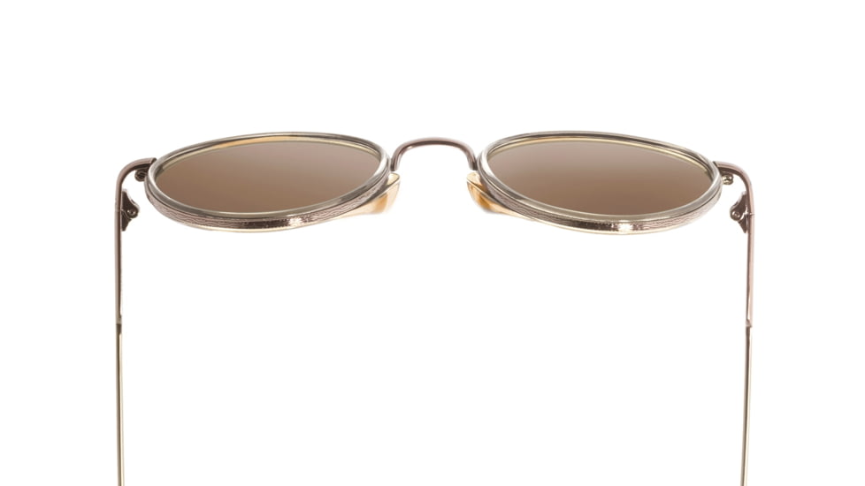 Sunski Baia Sunglasses, Champagne Frame, Amber Lens, SUN-BA-CAM