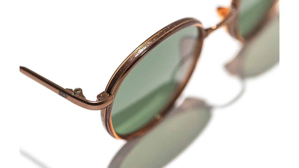 Sunski Baia Sunglasses, Copper Frame, Forest Lens, SUN-BA-COF