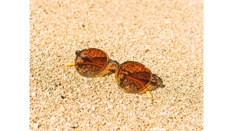 Sunski Baia Sunglasses, Honey Frame, Sepia Lens, SUN-BA-HSE