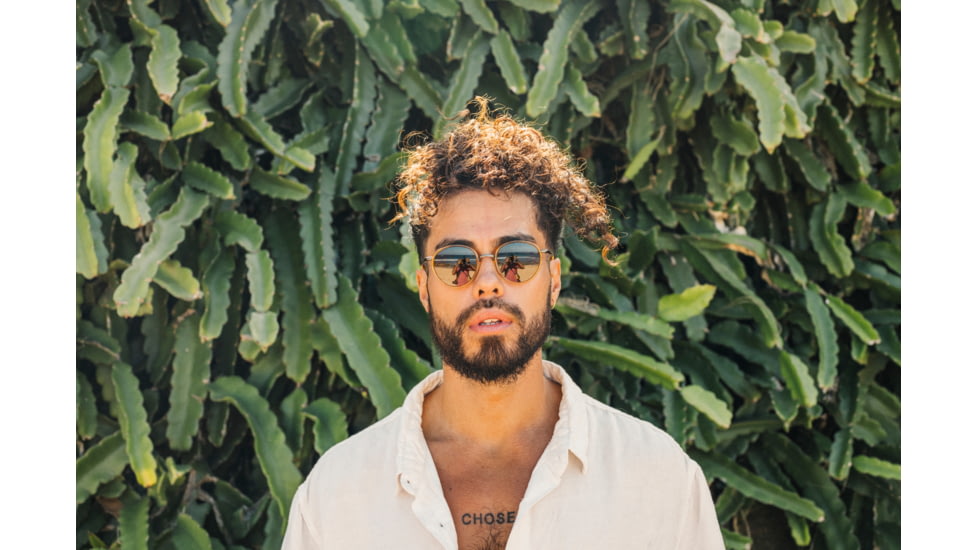 Sunski Baia Sunglasses, Honey Frame, Sepia Lens, SUN-BA-HSE