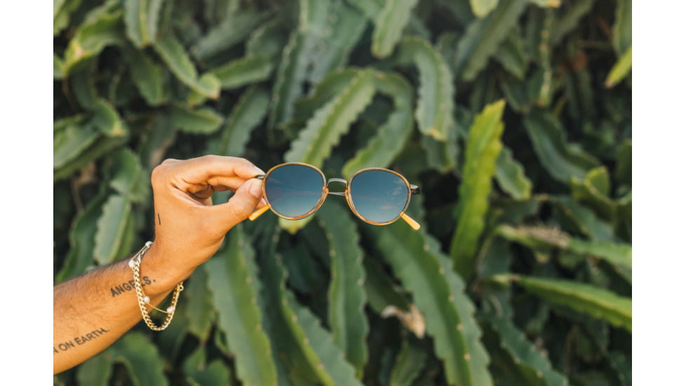 Sunski Baia Sunglasses, Honey Frame, Sepia Lens, SUN-BA-HSE