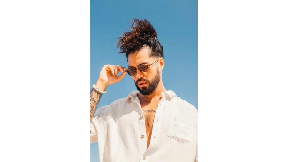 Sunski Baia Sunglasses, Honey Frame, Sepia Lens, SUN-BA-HSE