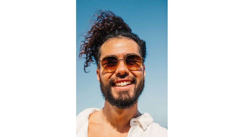 Sunski Baia Sunglasses, Honey Frame, Sepia Lens, SUN-BA-HSE