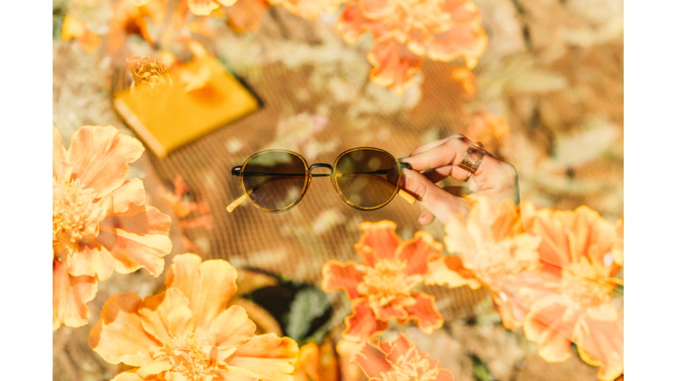 Sunski Baia Sunglasses, Honey Frame, Sepia Lens, SUN-BA-HSE