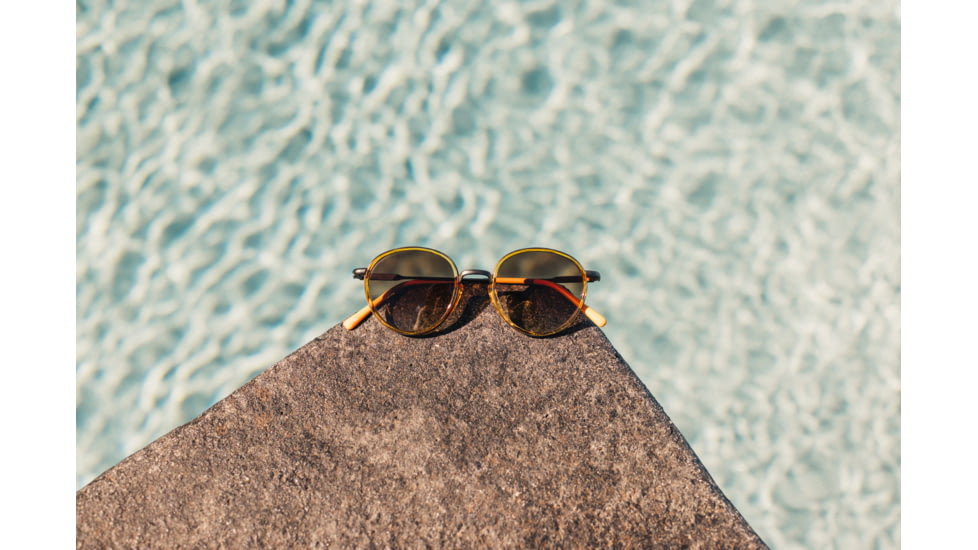 Sunski Baia Sunglasses, Honey Frame, Sepia Lens, SUN-BA-HSE