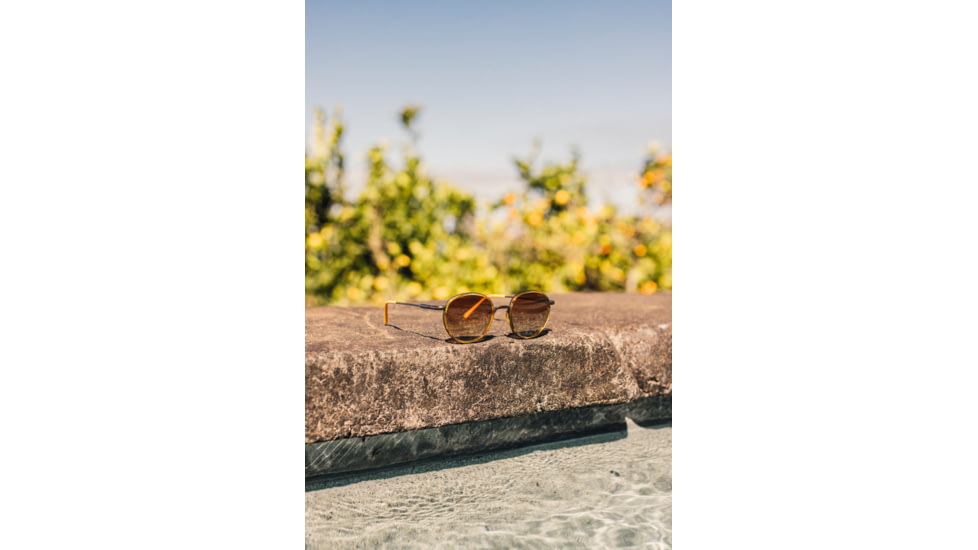 Sunski Baia Sunglasses, Honey Frame, Sepia Lens, SUN-BA-HSE