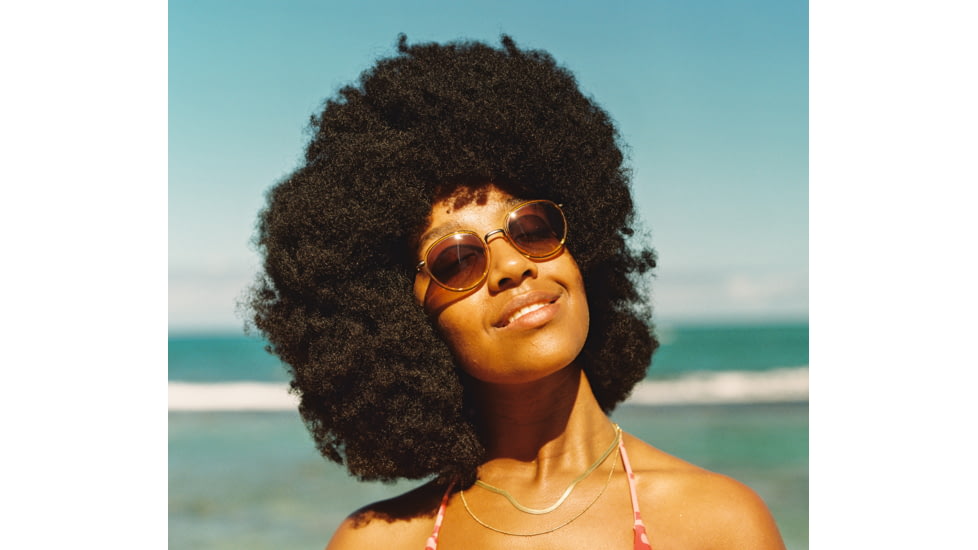 Sunski Baia Sunglasses, Honey Frame, Sepia Lens, SUN-BA-HSE