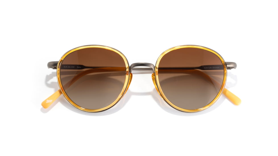 Sunski Baia Sunglasses, Honey Frame, Sepia Lens, SUN-BA-HSE