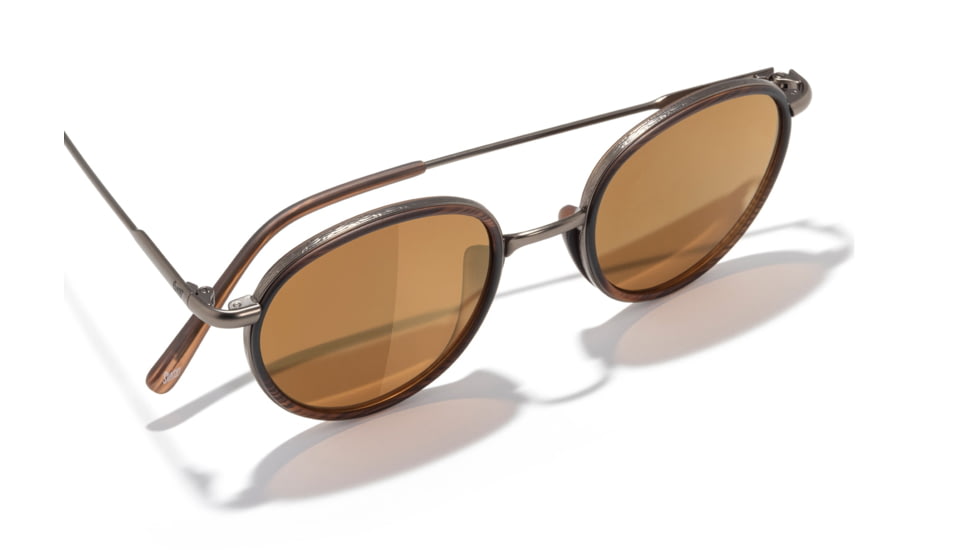 Sunski Baia Sunglasses, Wire Tort Frame, Bronze Lens, SUN-BA-WTB
