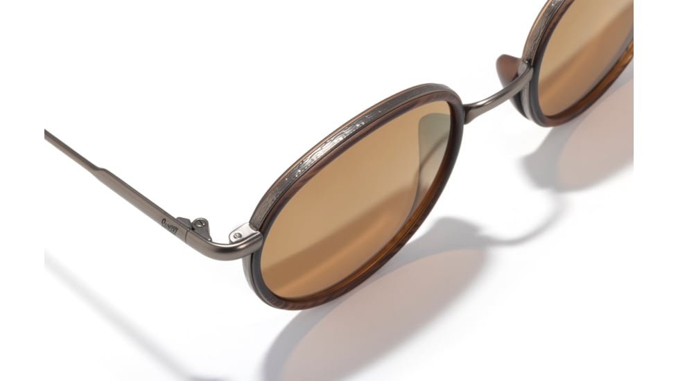 Sunski Baia Sunglasses, Wire Tort Frame, Bronze Lens, SUN-BA-WTB
