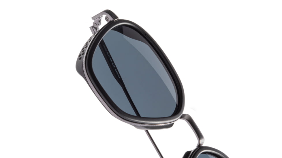 Sunski Bernina Sunglasses, Black Frame, Slate Lens, SUN-BE-BSL