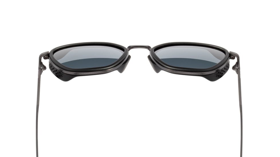 Sunski Bernina Sunglasses, Black Frame, Slate Lens, SUN-BE-BSL
