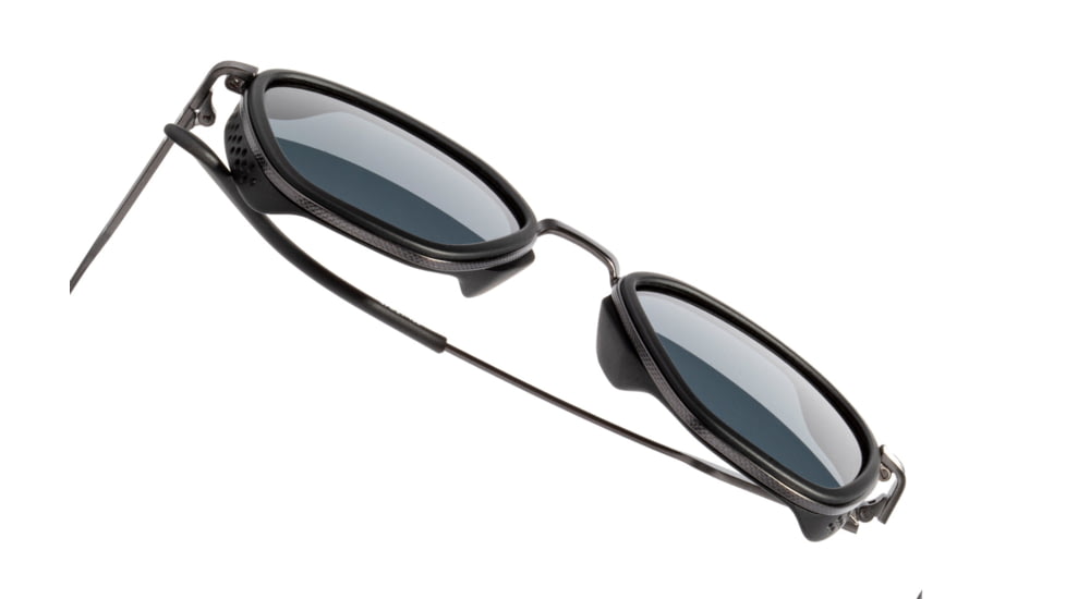 Sunski Bernina Sunglasses, Black Frame, Slate Lens, SUN-BE-BSL
