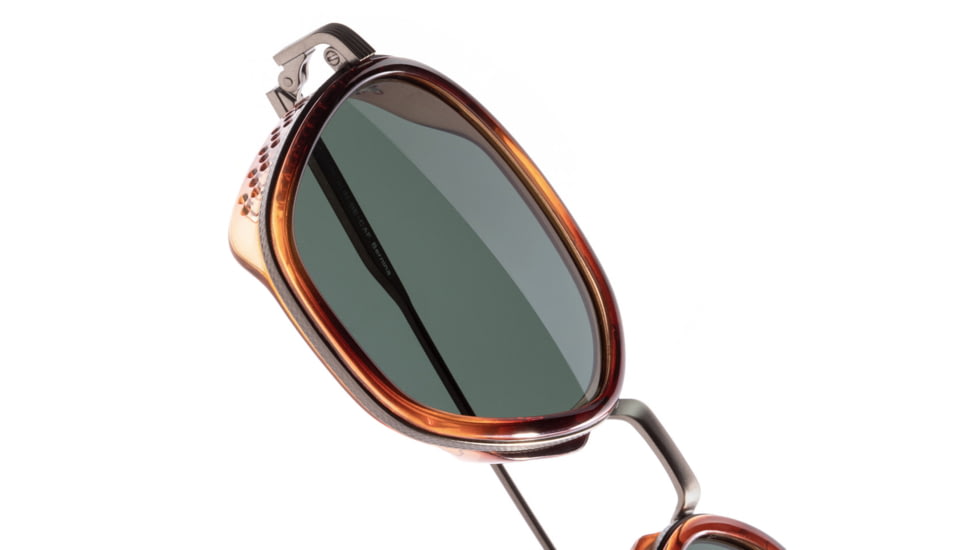 Sunski Bernina Sunglasses, Caramel Frame, Forest Lens, SUN-BE-CAF