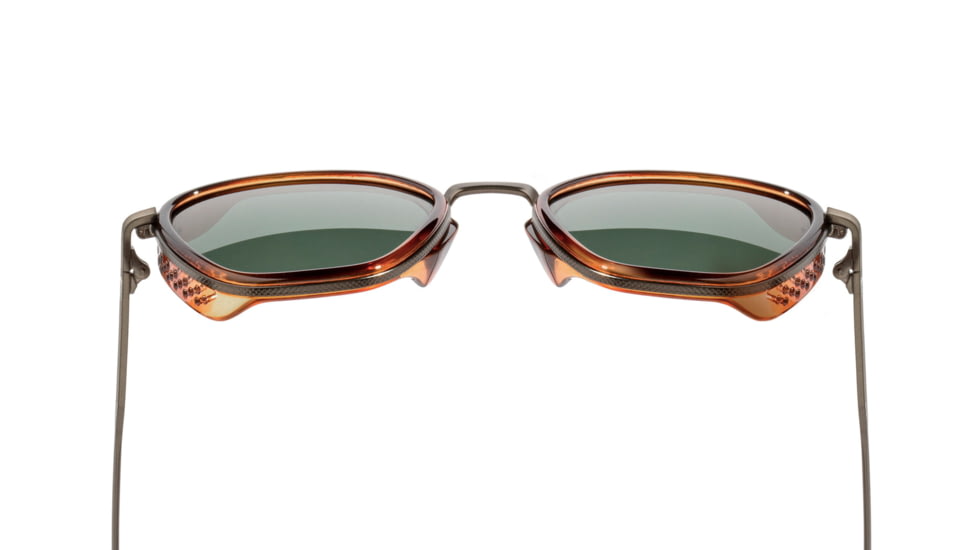 Sunski Bernina Sunglasses, Caramel Frame, Forest Lens, SUN-BE-CAF