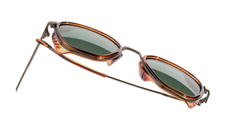 Sunski Bernina Sunglasses, Caramel Frame, Forest Lens, SUN-BE-CAF