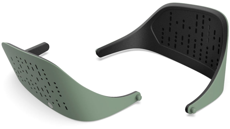 Sunski Bonus Couloir Shields for Sunglasses, Olive Lens, Olive, One Size, ACC-SKCO-OL