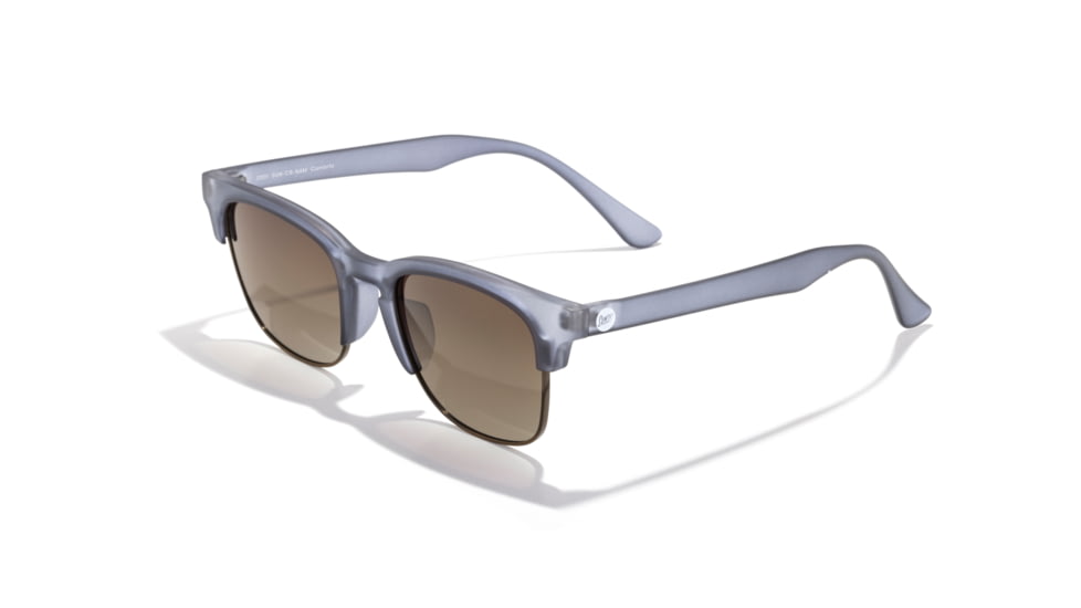 Sunski Cambria Sunglasses, Navy Frame, Amber Lens, SUN-CB-NAM