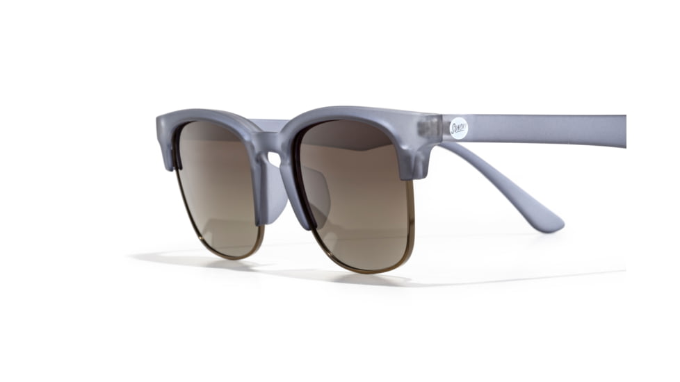 Sunski Cambria Sunglasses, Navy Frame, Amber Lens, SUN-CB-NAM