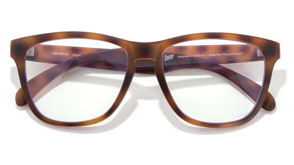 Sunski Classic Blue Light Lens Kit, Tortoise, KIT-CL-BLB