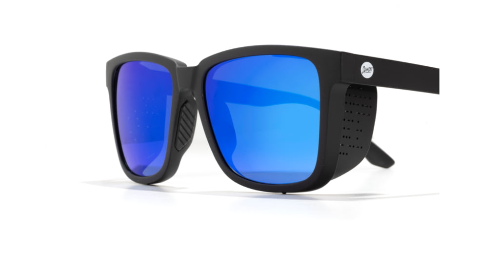 Sunski Couloir Sunglasses, Black Frame, Blue Lens, SUN-CO-BBLP
