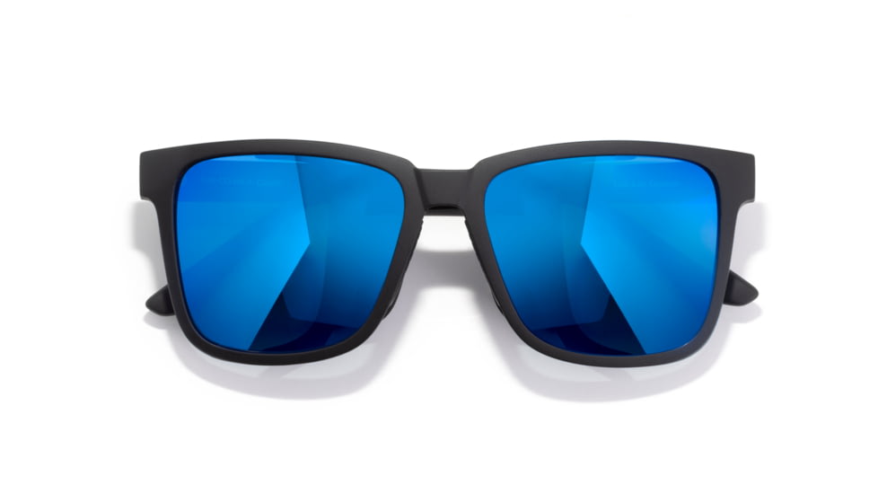 Sunski Couloir Sunglasses, Black Frame, Blue Lens, SUN-CO-BBLP