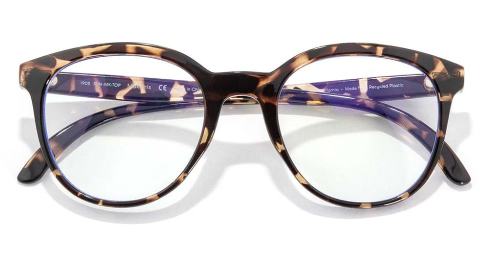 Sunski Makani Blue Light Lens Kit, Tortoise, KIT-MK-BLB