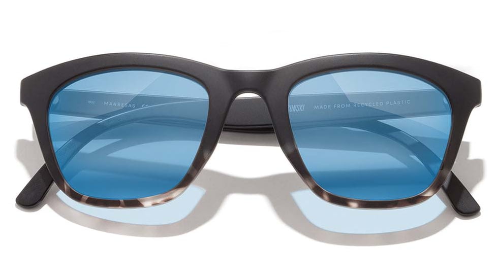 Sunski Manresa Lens Kit, Black Tortoise Slate, KIT-MR-BTS