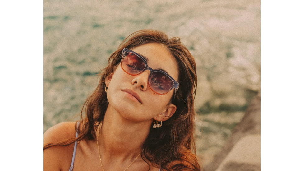 Sunski Miho Sunglasses, Seaweed Frame, Sepia Lens, SUN-MI-SSE