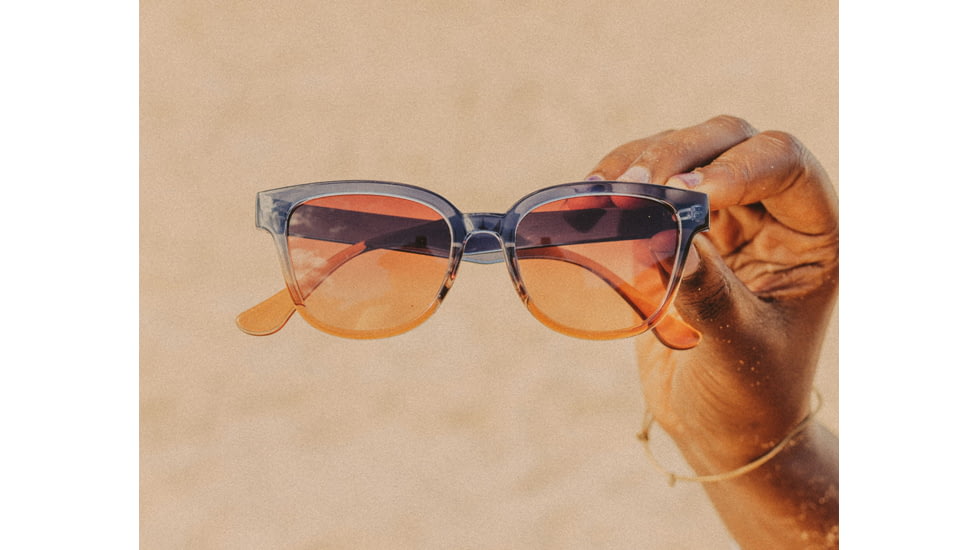 Sunski Miho Sunglasses, Seaweed Frame, Sepia Lens, SUN-MI-SSE