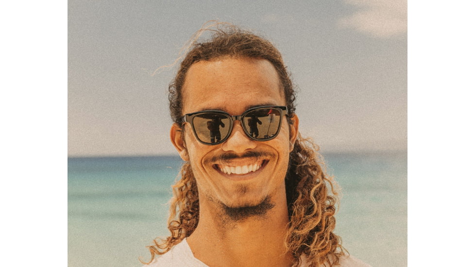 Sunski Miho Sunglasses, Seaweed Frame, Sepia Lens, SUN-MI-SSE