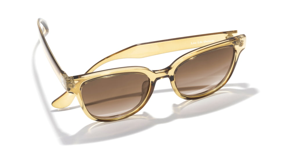 Sunski Miho Sunglasses, Seaweed Frame, Sepia Lens, SUN-MI-SSE