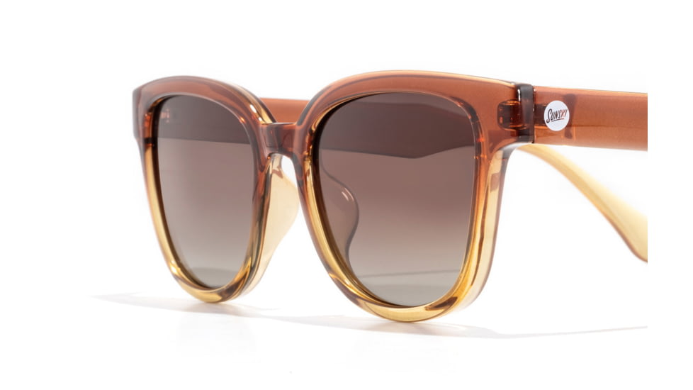 Sunski Miho Sunglasses, Sunset Frame, Sepia Lens, SUN-MI-SUS