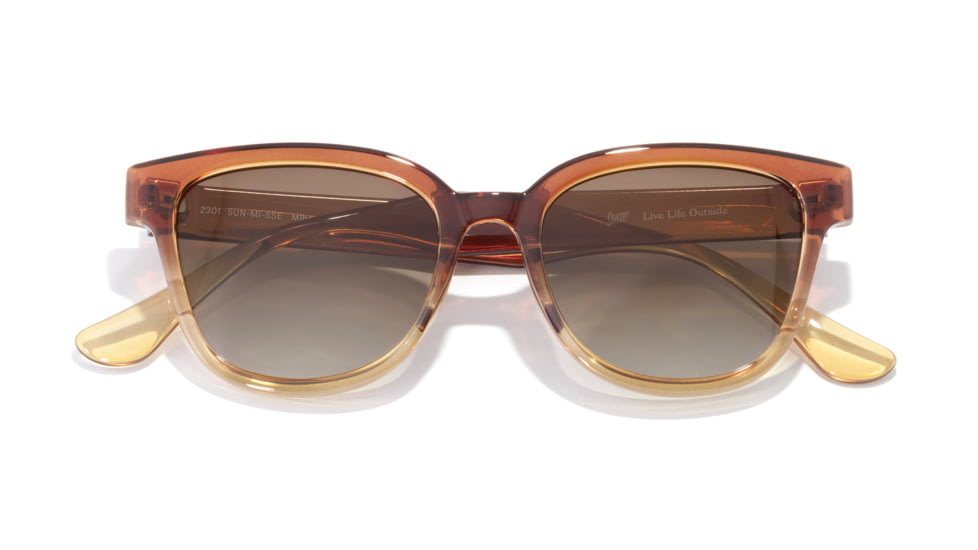 Sunski Miho Sunglasses, Sunset Frame, Sepia Lens, SUN-MI-SUS