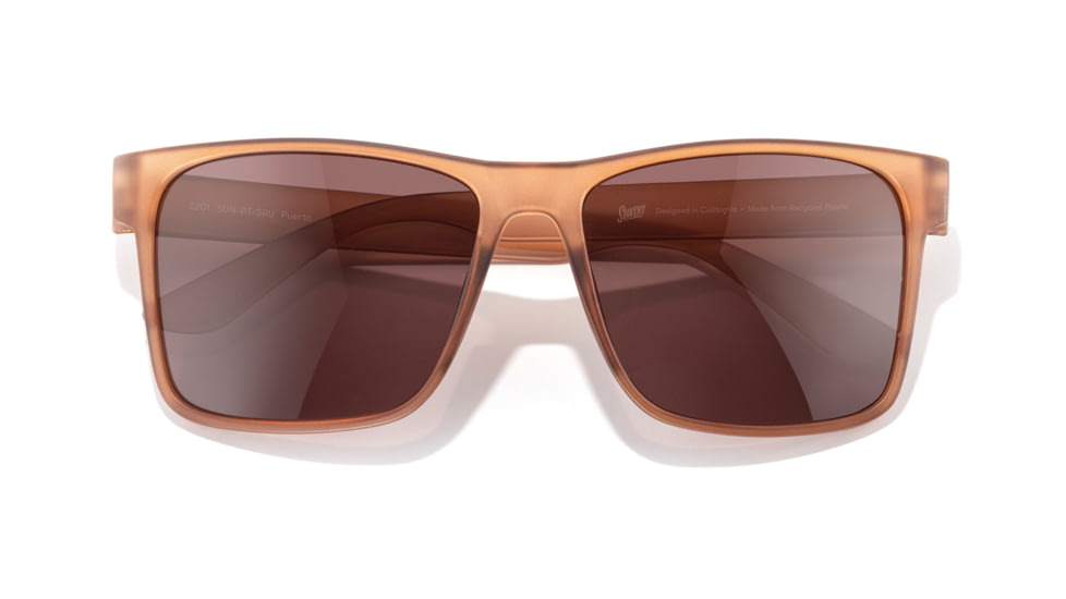 Sunski Puerto Sunglasses, Sienna Frame, Ruby Lens, SUN-PT-SRU