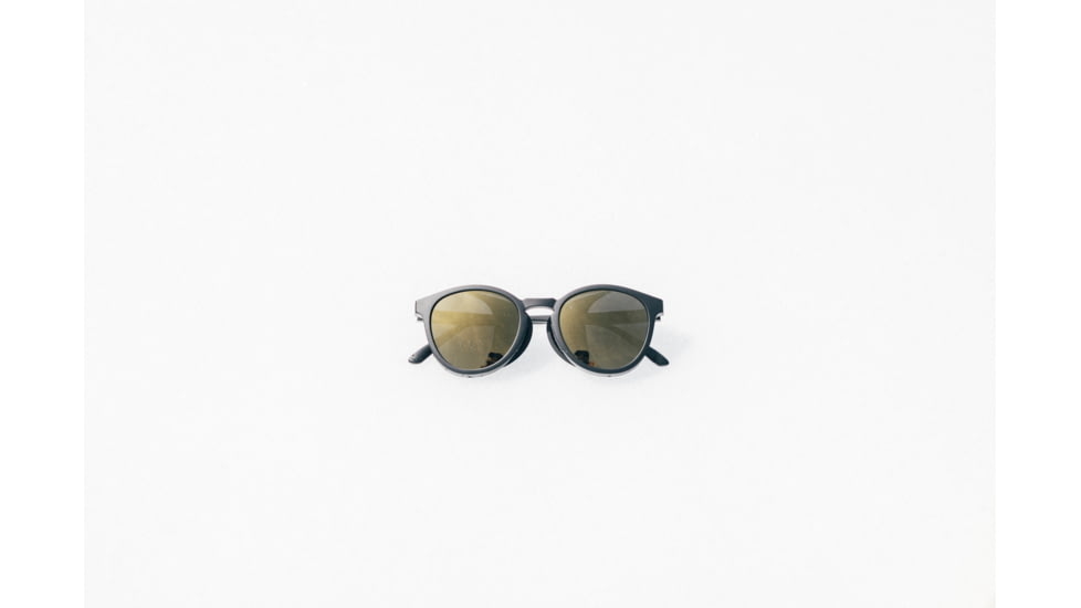 Sunski Tera Sunglasses, Black Frame, Gold Lens, SUN-TE-BKGP