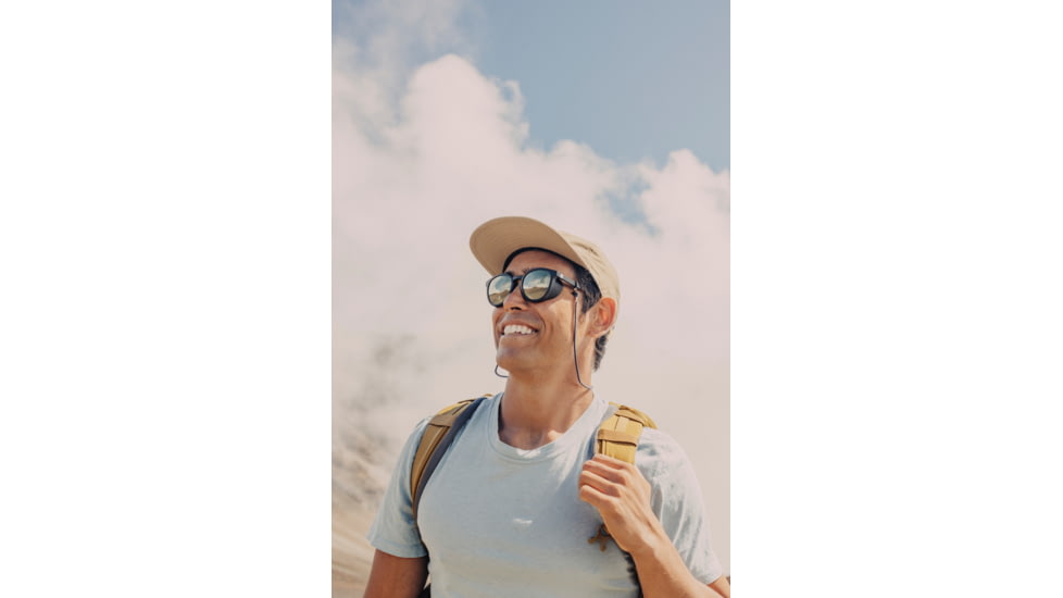 Sunski Tera Sunglasses, Black Frame, Gold Lens, SUN-TE-BKGP