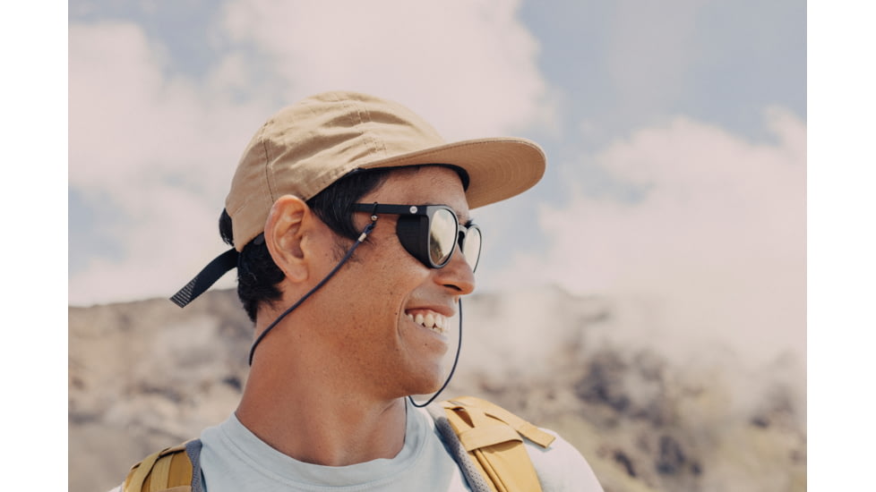 Sunski Tera Sunglasses, Black Frame, Gold Lens, SUN-TE-BKGP