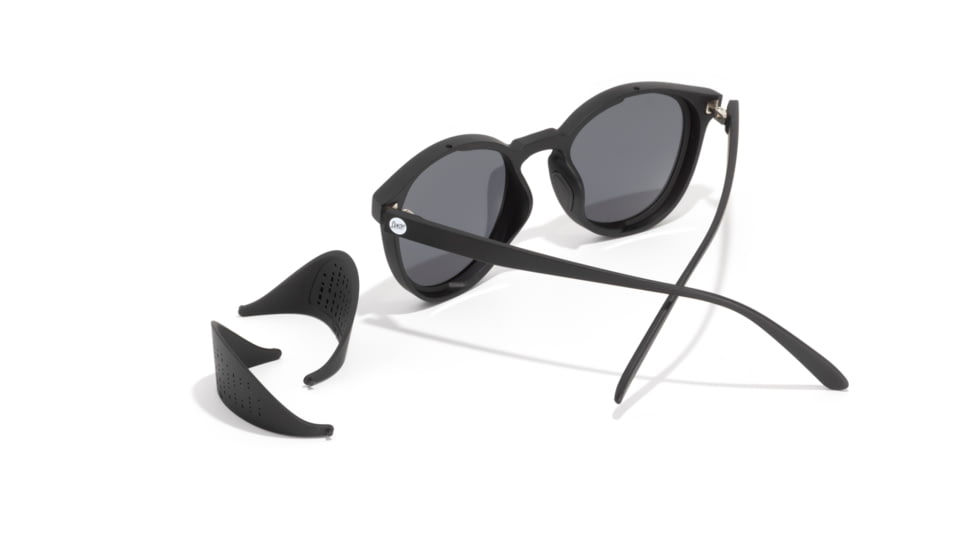 Sunski Tera Sunglasses, Black Frame, Gold Lens, SUN-TE-BKGP