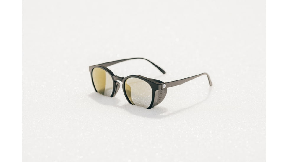Sunski Tera Sunglasses, Black Frame, Gold Lens, SUN-TE-BKGP