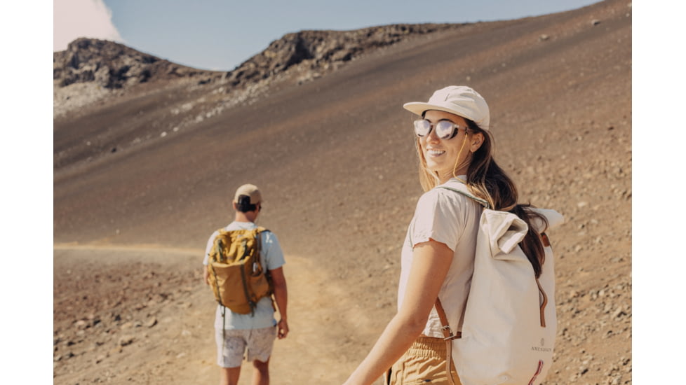 Sunski Tera Sunglasses, Stone Frame, Alpenglow Lens, SUN-TE-SALP