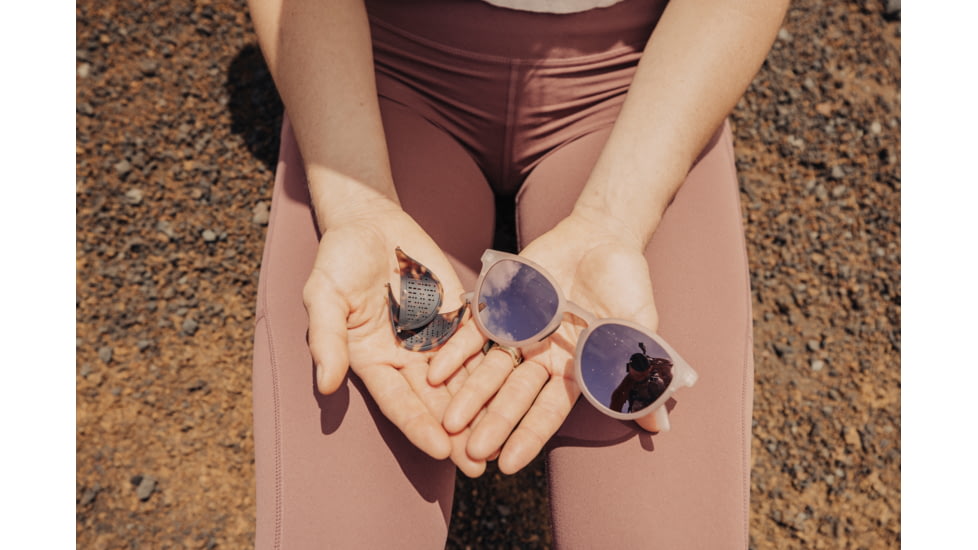 Sunski Tera Sunglasses, Stone Frame, Alpenglow Lens, SUN-TE-SALP