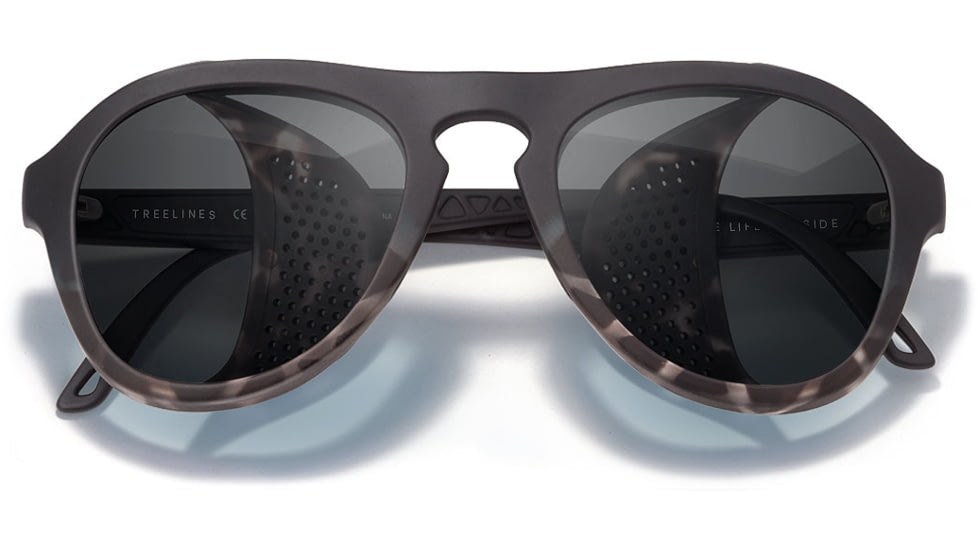 Sunski Treeline Lens Kit for Sunglasses, Black Tortoise Slate Lens, Black Tortoise Slate, One Size, KIT-TL-BSL